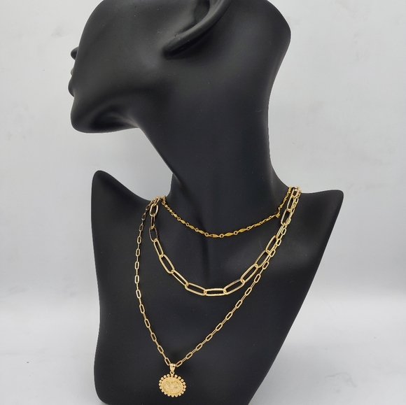 Vendome Signed Three-piece Necklace Set, NEW WITHOUT TAGS - Picture 7 of 9